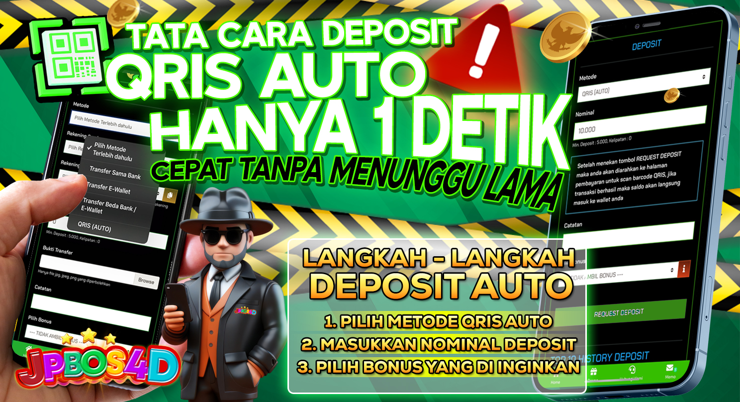 DEPOSIT SECEPAT KILAT DENGAN QRIS AUTO